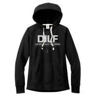 dilf damn i love firearms Women's Fleece Hoodie