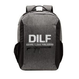 dilf damn i love firearms Vector Backpack