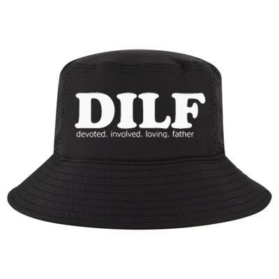 Dilf Devoted Involved Loving Father Dad Papa Cool Comfort Performance Bucket Hat