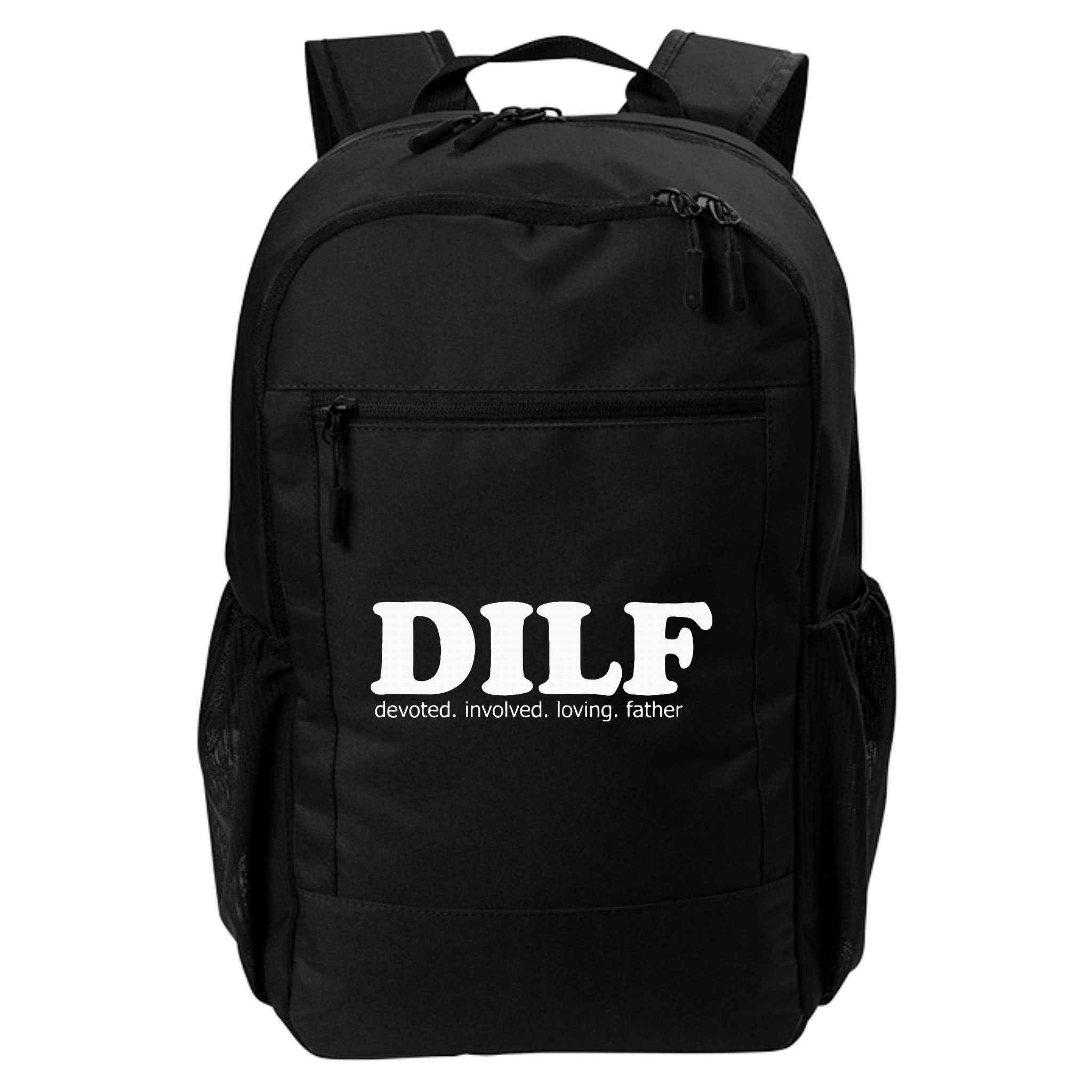 Dilf Devoted Involved Loving Father Dad Papa Backpack