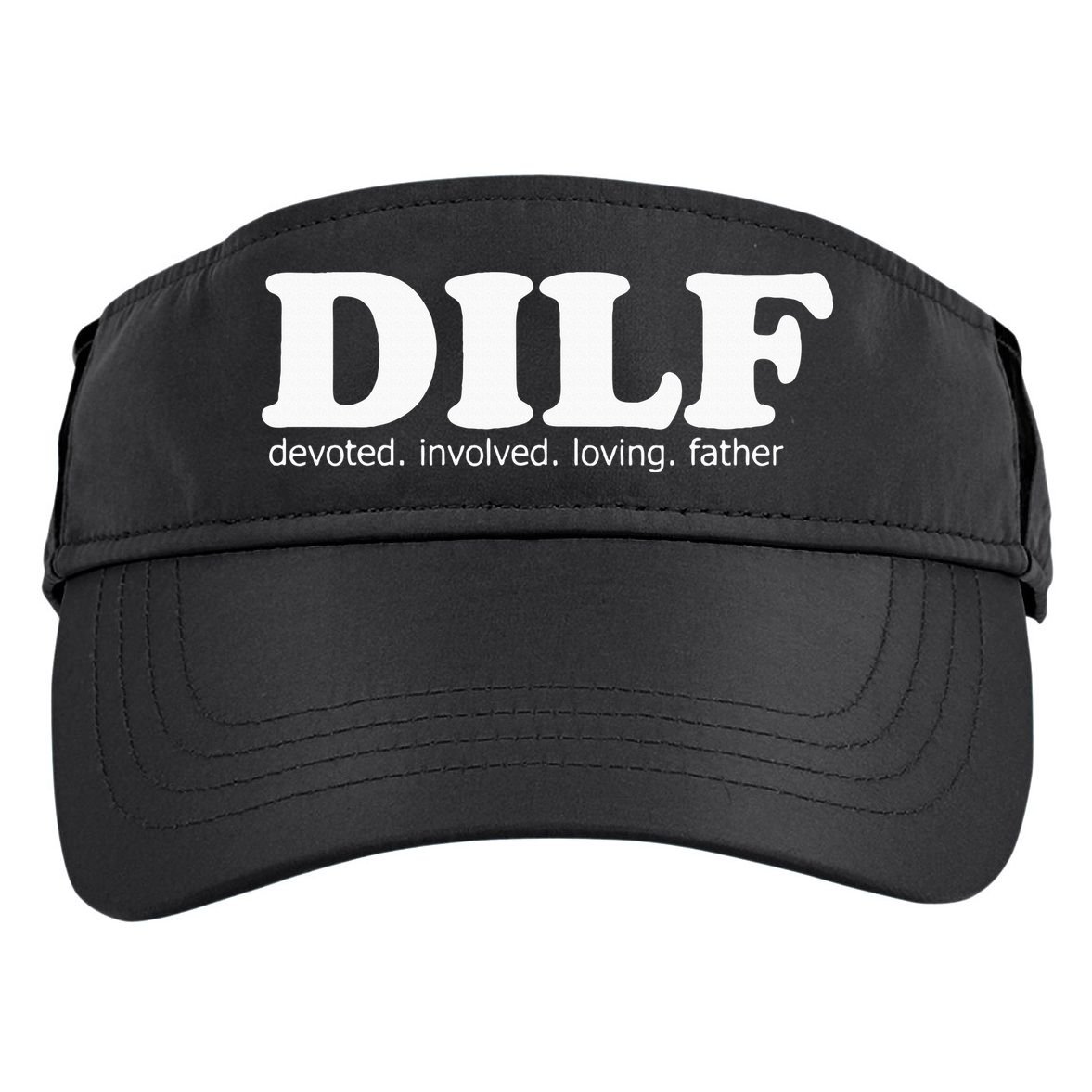 Dilf Devoted Involved Loving Father Dad Papa Adult Drive Performance Visor
