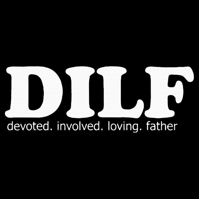 Dilf Devoted Involved Loving Father Dad Papa Premium T-Shirt