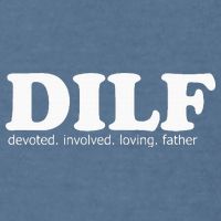 Dilf Devoted Involved Loving Father Dad Papa Garment-Dyed Sweatshirt