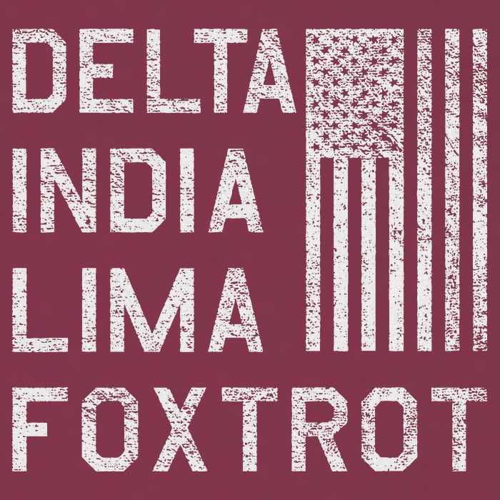 Dilf Dela India Lima Foxro Us Flag American Pario 16oz Travel Tumbler