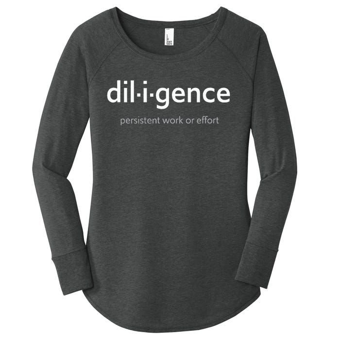 Diligence Women's Perfect Tri Tunic Long Sleeve Shirt