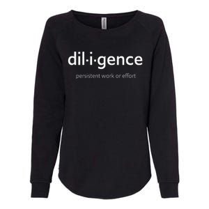 Diligence Womens California Wash Sweatshirt