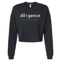 Diligence Cropped Pullover Crew