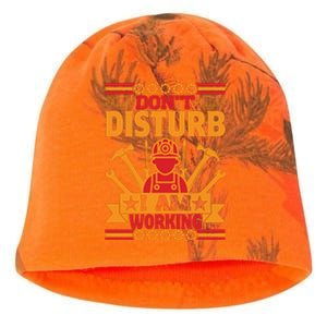 Don't Disturb I Am Working Labor Day Gift Kati - Camo Knit Beanie