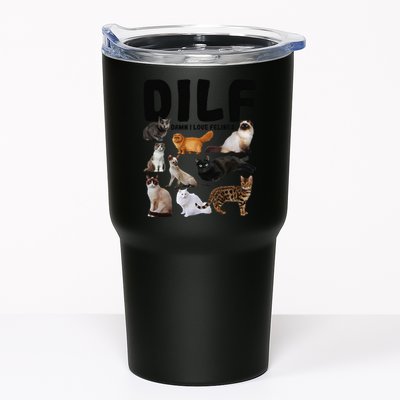 DILF Damn I Love Felines Funny Cat Kitty Lover Tumbler