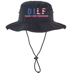 DILF Damn I Love Fireworks Labor Day Legacy Cool Fit Booney Bucket Hat