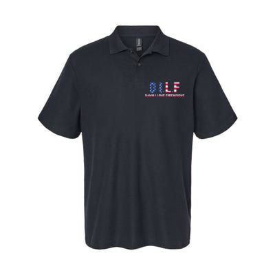 DILF Damn I Love Fireworks Labor Day Softstyle Adult Sport Polo