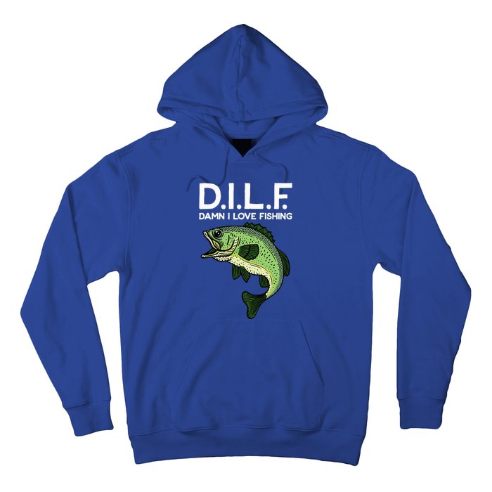 D.I.L.F Damn I Love Fishing Hoodie