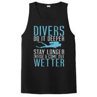 Divers do it deeper stay longer inside and come out Wetter PosiCharge Competitor Tank