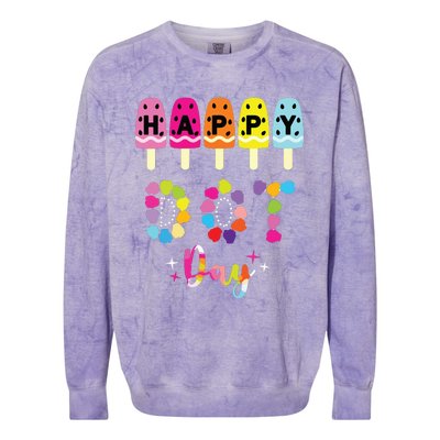 Dot Day International Dot Day 2024 Dot Day Colorblast Crewneck Sweatshirt