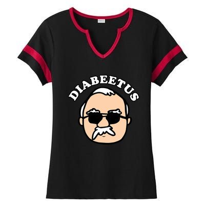 Diabeetus Ladies Halftime Notch Neck Tee