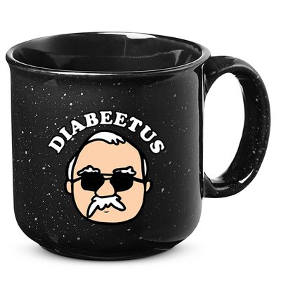 Diabeetus 15oz Campfire Ceramic Mug