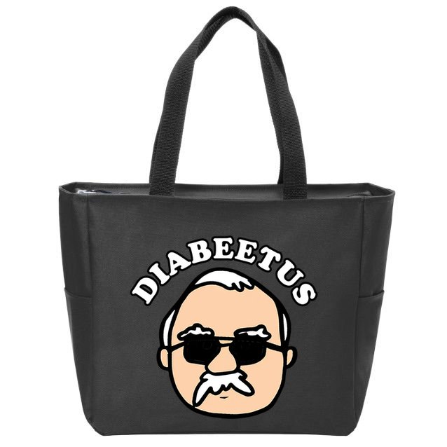 Diabeetus Zip Tote Bag