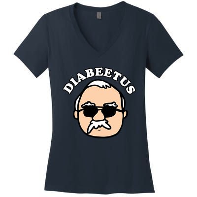 Diabeetus Women's V-Neck T-Shirt