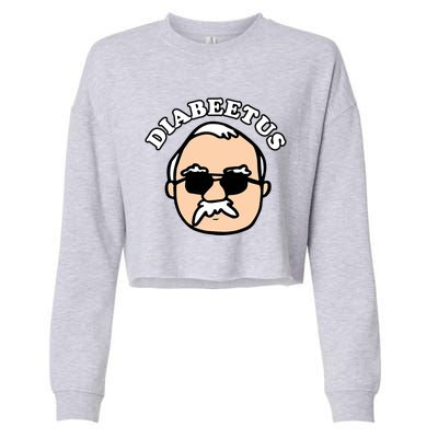 Diabeetus Cropped Pullover Crew