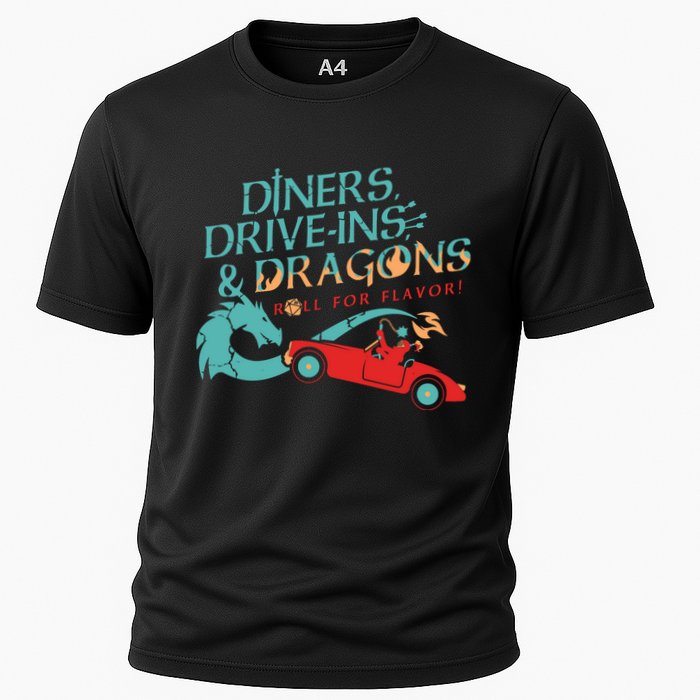 Diners Drive Ins And Dragons Roll For Flavor Performance Shirt