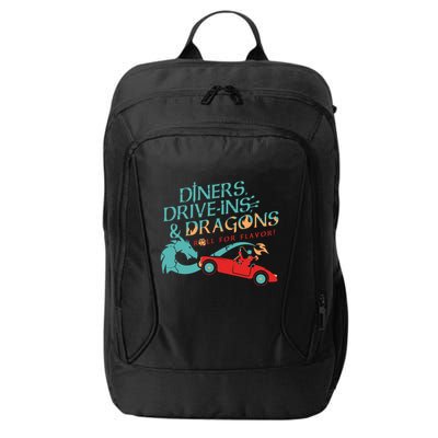 Diners Drive Ins And Dragons Roll For Flavor City Backpack