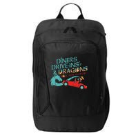 Diners Drive Ins And Dragons Roll For Flavor City Backpack