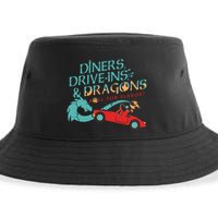 Diners Drive Ins And Dragons Roll For Flavor Sustainable Bucket Hat