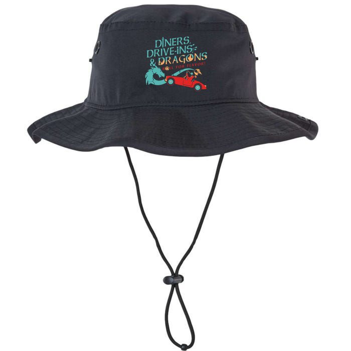 Diners Drive Ins And Dragons Roll For Flavor Bucket Hat