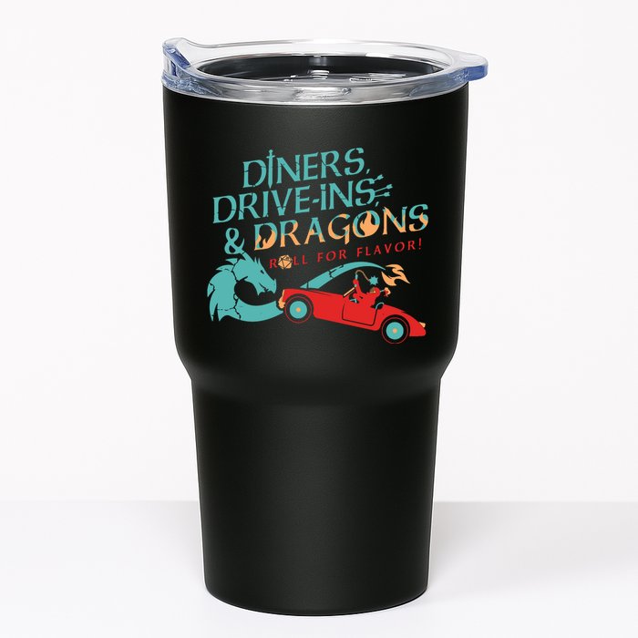 Diners Drive Ins And Dragons Roll For Flavor Tumbler