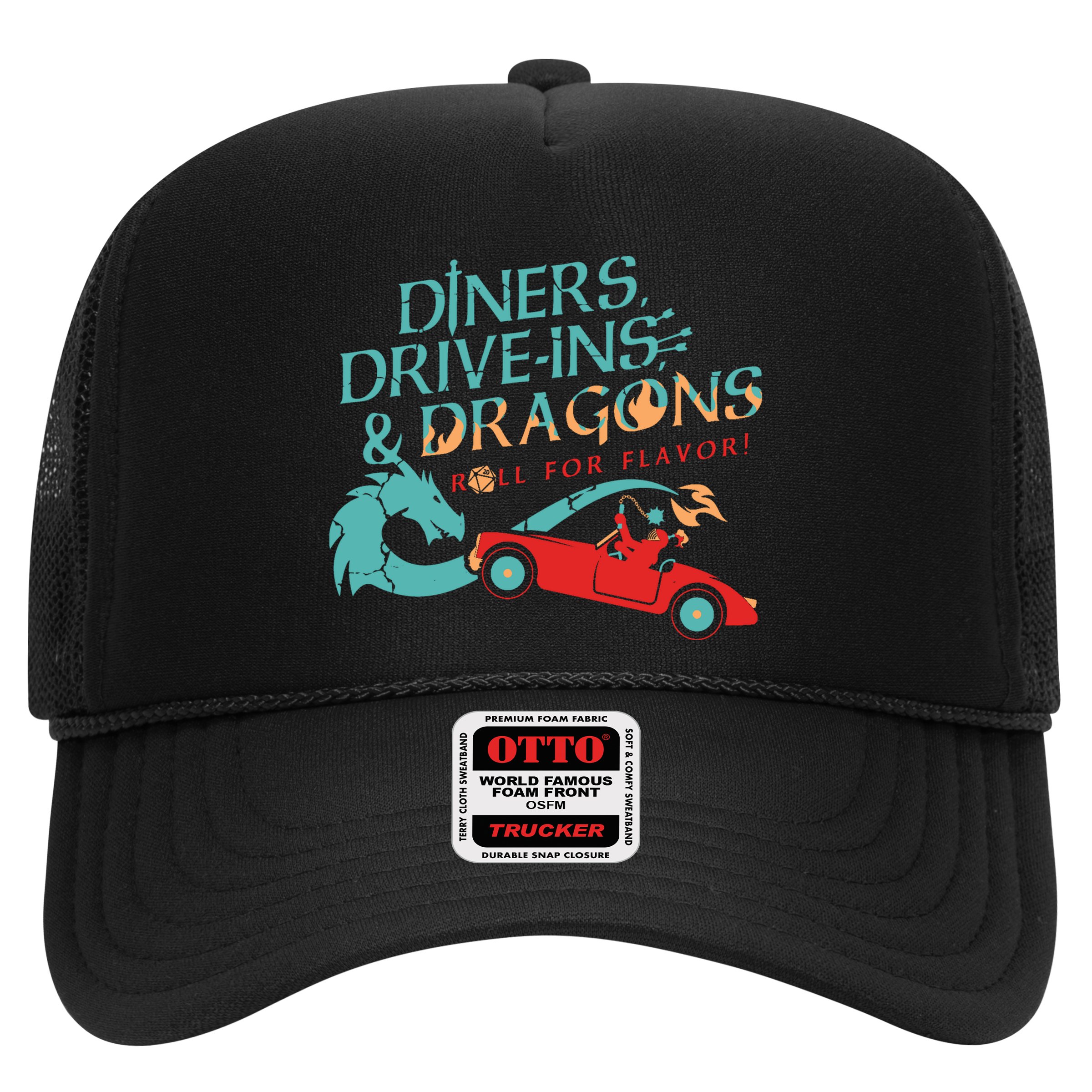 Diners Drive Ins And Dragons Roll For Flavor Hat