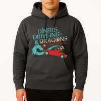 Diners Drive Ins And Dragons Roll For Flavor Hoodie