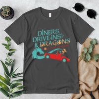 Diners Drive Ins And Dragons Roll For Flavor Premium T-Shirt