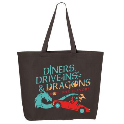 Diners Drive Ins And Dragons Roll For Flavor 25L Jumbo Tote