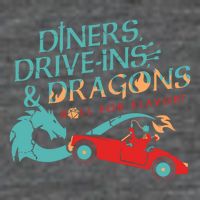 Diners Drive Ins And Dragons Roll For Flavor Baby Bodysuit