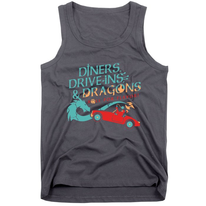 Diners Drive Ins And Dragons Roll For Flavor Tank Top