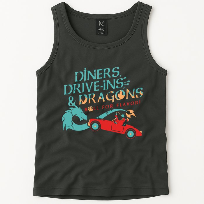 Diners Drive Ins And Dragons Roll For Flavor Tank Top