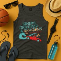 Diners Drive Ins And Dragons Roll For Flavor Tank Top