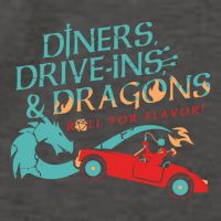 Diners Drive Ins And Dragons Roll For Flavor Vector Backpack