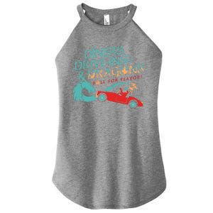 Diners Drive Ins And Dragons Roll For Flavor Women's Perfect Tri Rocker Tank