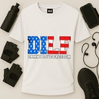 Dilf Damn I Love Freedom Cooling Performance Crew T-Shirt