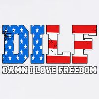 Dilf Damn I Love Freedom Cooling Performance Crew T-Shirt