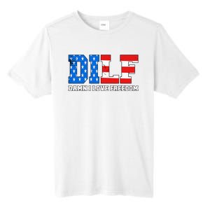 Dilf Damn I Love Freedom Tall Fusion ChromaSoft Performance T-Shirt