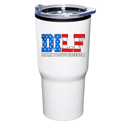 Dilf Damn I Love Freedom Tumbler