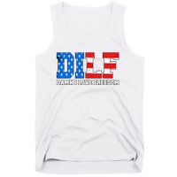 Dilf Damn I Love Freedom Tank Top