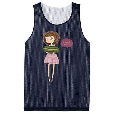 Dirty Dancing I Carried A Watermelon Mesh Reversible Basketball Jersey Tank