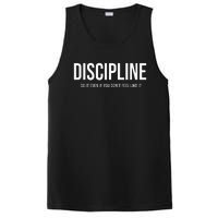 Discipline Do It Even If You DonT Feel Like It PosiCharge Competitor Tank