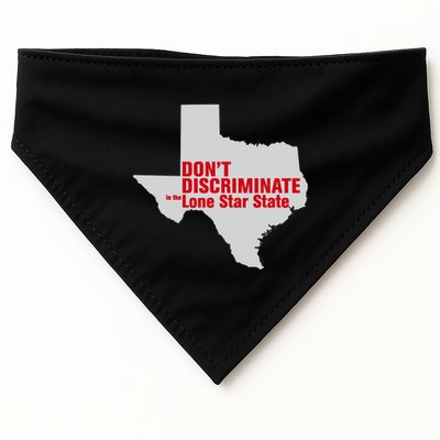 DonT Discriminate In The Lone Star State USA-Made Doggie Bandana
