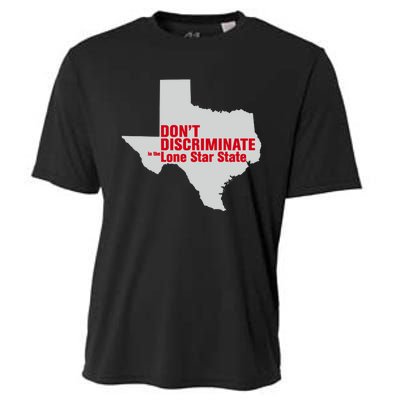 DonT Discriminate In The Lone Star State Cooling Performance Crew T-Shirt