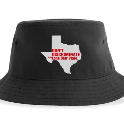 DonT Discriminate In The Lone Star State Sustainable Bucket Hat