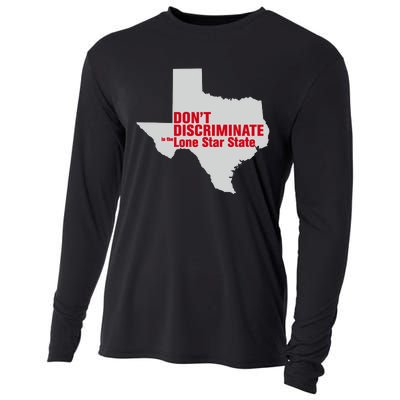 DonT Discriminate In The Lone Star State Cooling Performance Long Sleeve Crew